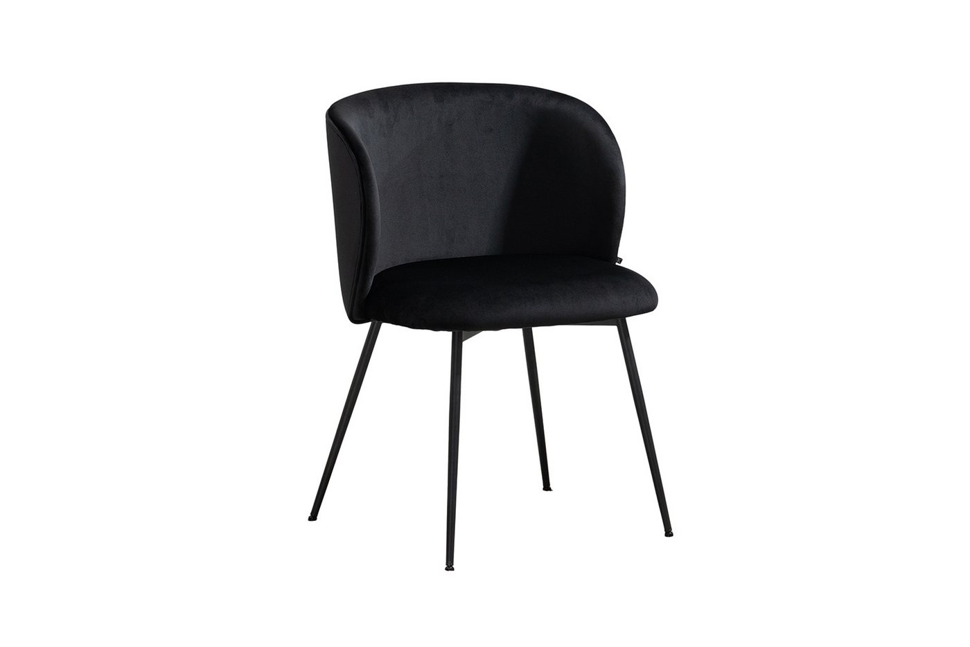 KAWOLA Esszimmerstuhl LENA Bequemer Polsterstuhl - Moderner Designstuhl - Esszimmer (1 St), Velvetbezug. Stahlbeine. Bequemer Sitz. Modernes Design. von KAWOLA