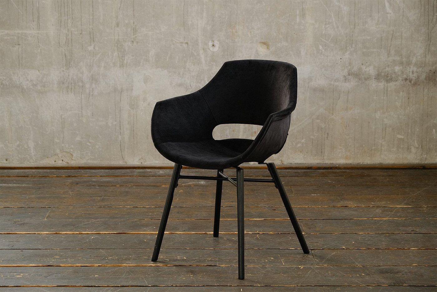 KAWOLA Esszimmerstuhl ZAJA, Stuhl Velvet verschiedene Farben KAWOLA Esszimmerstuhl ZAJA, Stuhl Velvet verschiedene Farben von KAWOLA