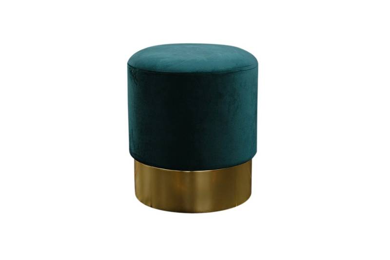 KAWOLA Hocker LIZA, Polsterhocker Pouf Velvet verschiedene Farben von KAWOLA