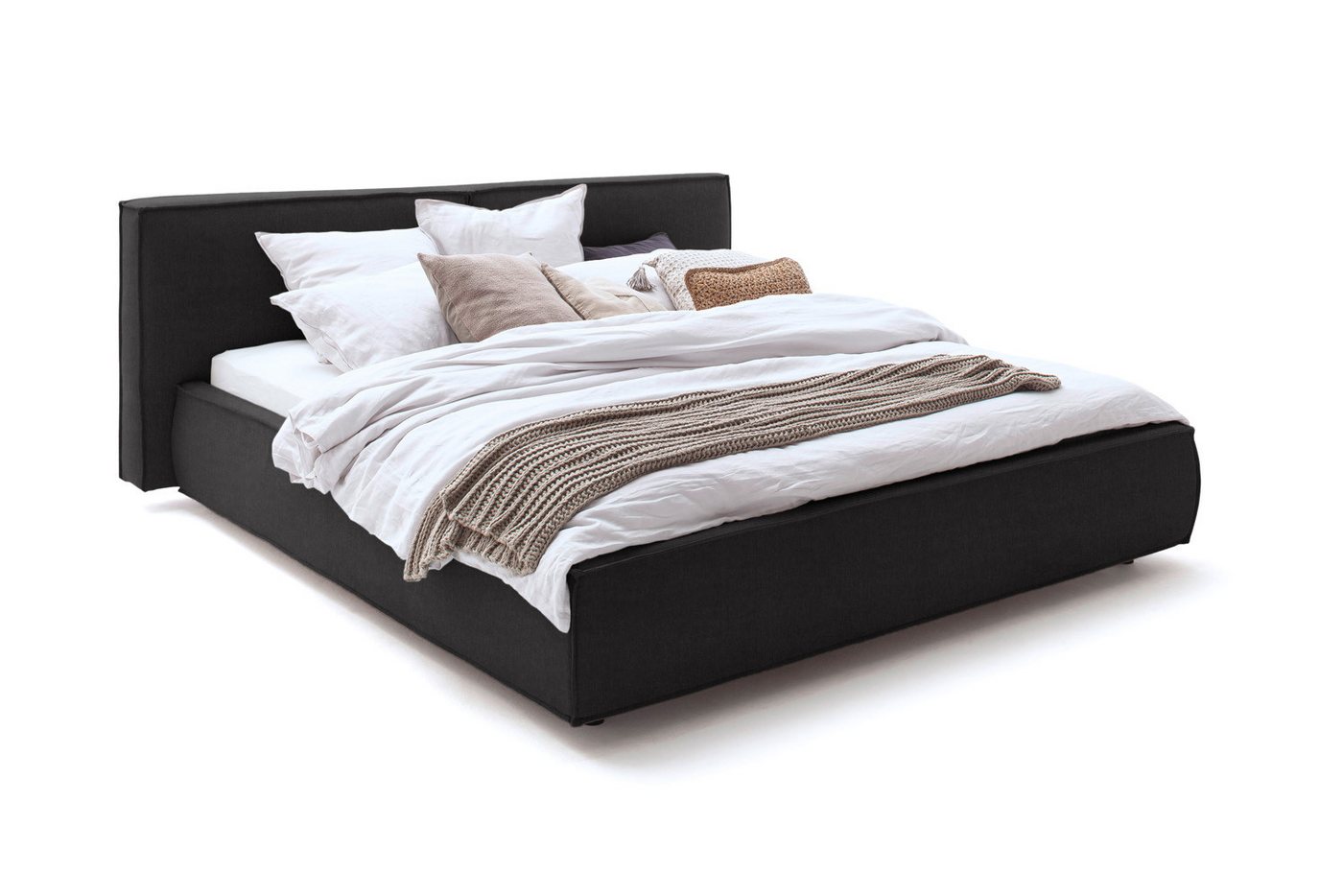 KAWOLA Polsterbett CARLO, Stoff, verschiedene Größen und verschiedene Farben KAWOLA Polsterbett CARLO, Stoff, verschiedene Größen und verschiedene Farben von KAWOLA