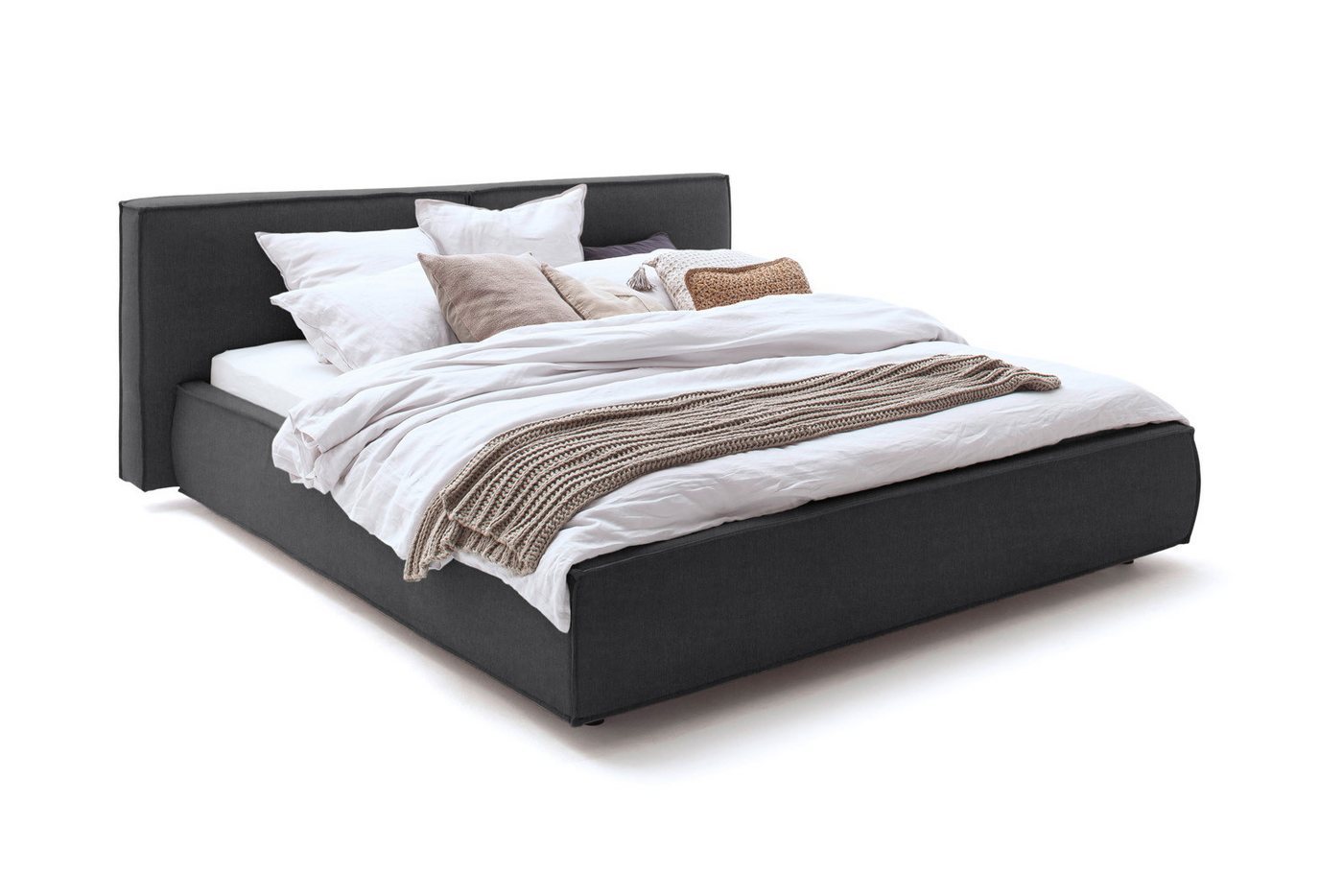 KAWOLA Polsterbett CARLO, Stoff, verschiedene Größen und verschiedene Farben KAWOLA Polsterbett CARLO, Stoff, verschiedene Größen und verschiedene Farben von KAWOLA