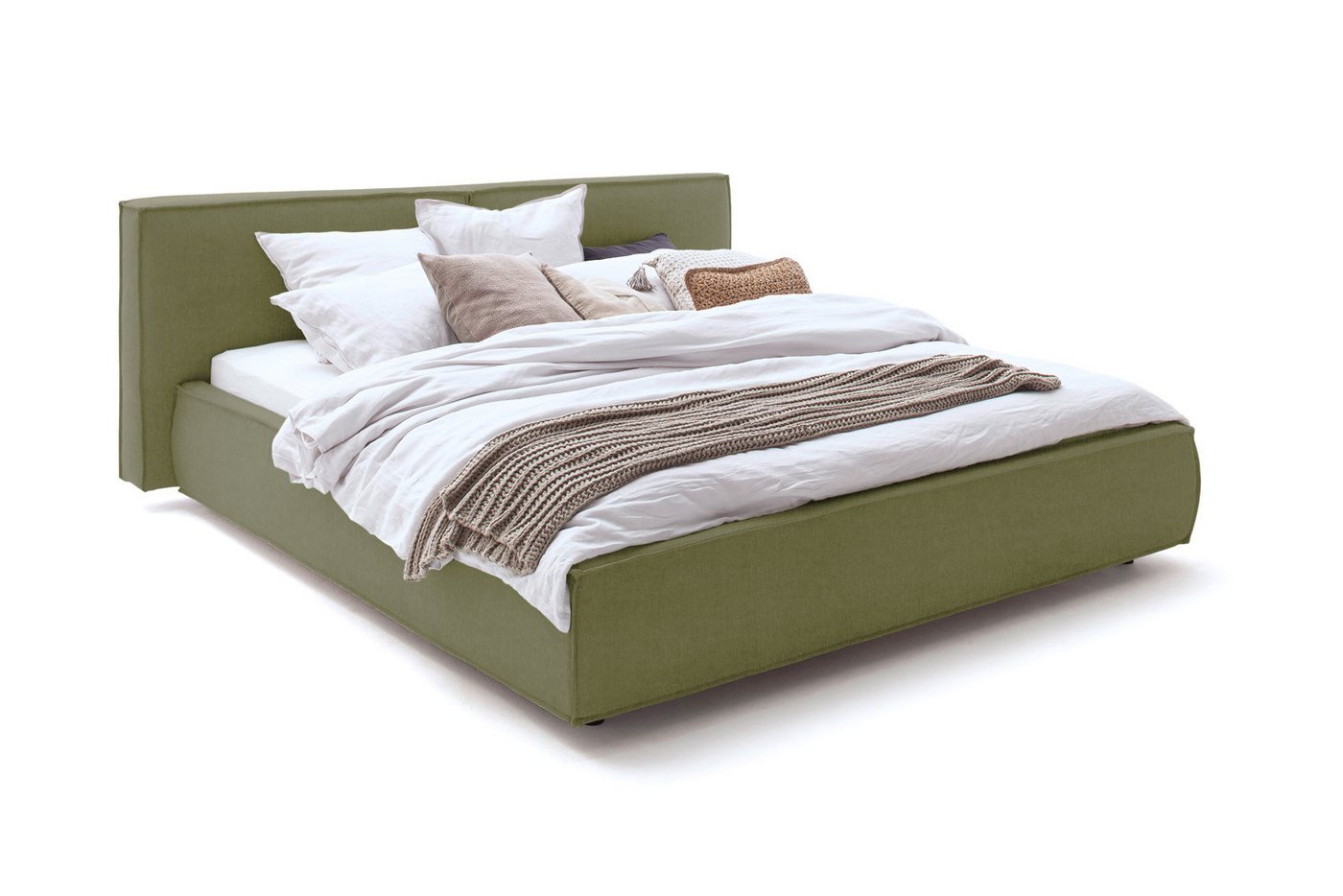KAWOLA Polsterbett CARLO, Stoff, verschiedene Größen und verschiedene Farben KAWOLA Polsterbett CARLO, Stoff, verschiedene Größen und verschiedene Farben von KAWOLA