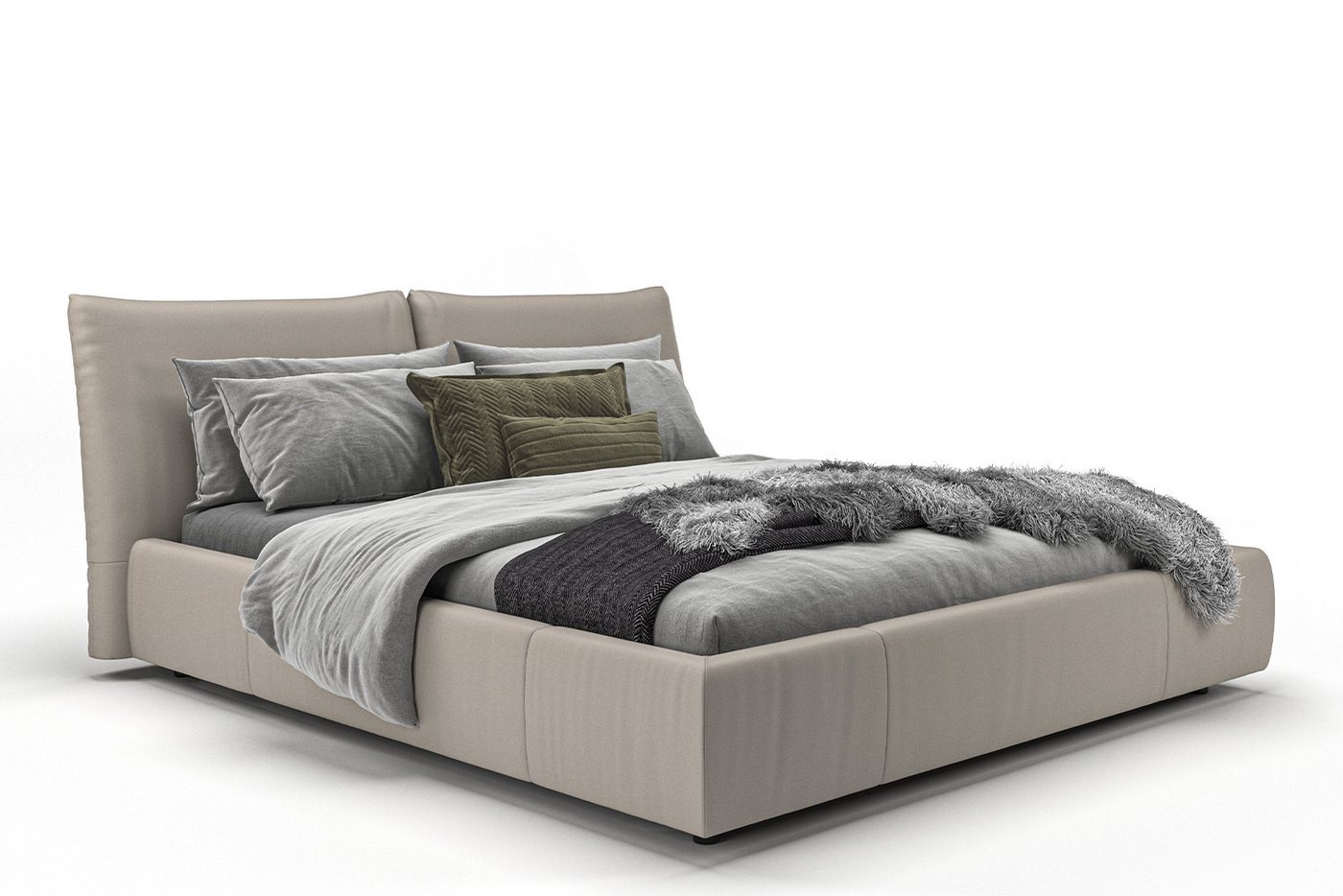 KAWOLA Polsterbett HENRY, Cord, Leder oder Stoff, versch. Größen und verschiedene Farben KAWOLA Polsterbett HENRY, Cord, Leder oder Stoff, versch. Größen und verschiedene Farben von KAWOLA