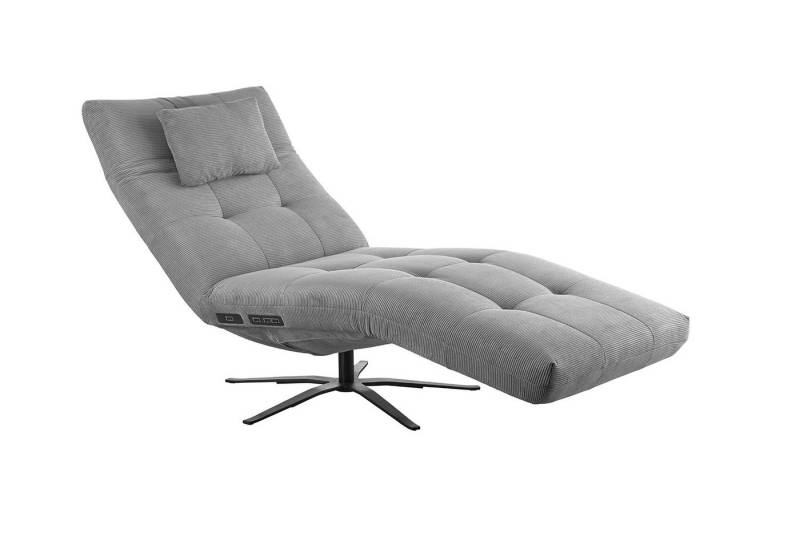 KAWOLA Relaxliege LETICIA, motorisch mit Nackenkissen verschiedene Bezüge und Farben von KAWOLA