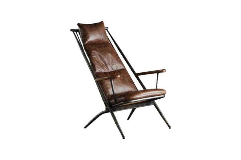 KAWOLA Relaxsessel CIANO, Clubsessel Vintage-Leder braun von KAWOLA