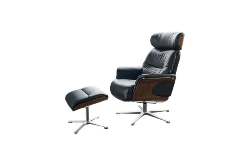 KAWOLA Relaxsessel TOSAR, Drehsessel mit Hocker und Relaxfunktion verschiedene Bezüge und Farben von KAWOLA