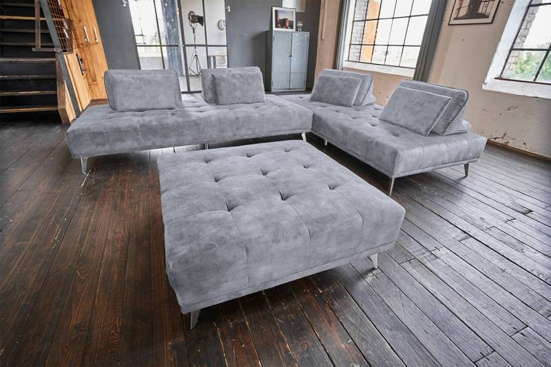 KAWOLA Schlafsofa WIOLO, Couch Stoff oder Velvet, mit oder ohne Hocker, verschiedene Farben KAWOLA Schlafsofa WIOLO, Couch Stoff oder Velvet, mit oder ohne Hocker, verschiedene Farben von KAWOLA