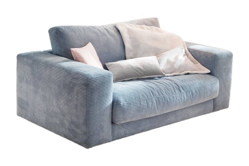 KAWOLA Sessel MADELINE, Doppelsessel Loveseat Cord verschiedene Farben von KAWOLA