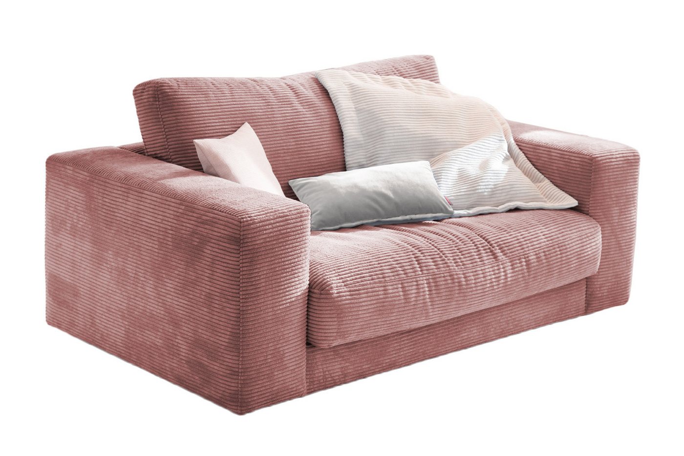 KAWOLA Sessel MADELINE, Doppelsessel Loveseat Cord versch. Farben von KAWOLA