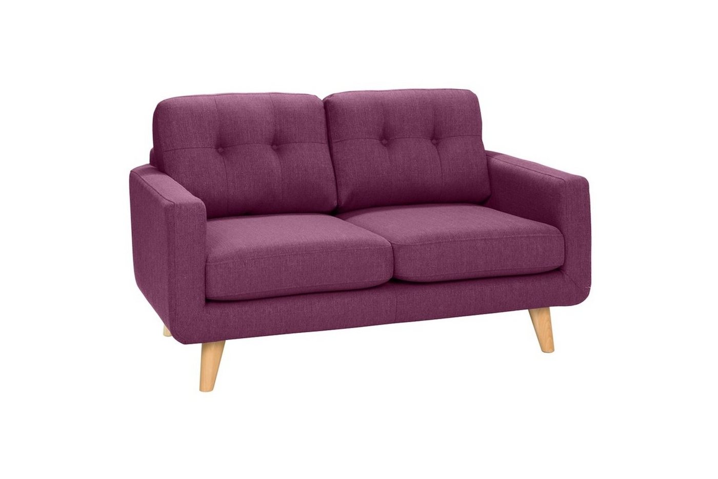 KAWOLA Sofa ALEXO, Stoff 2-Sitzer od. 3-Sitzer versch. Farben von KAWOLA