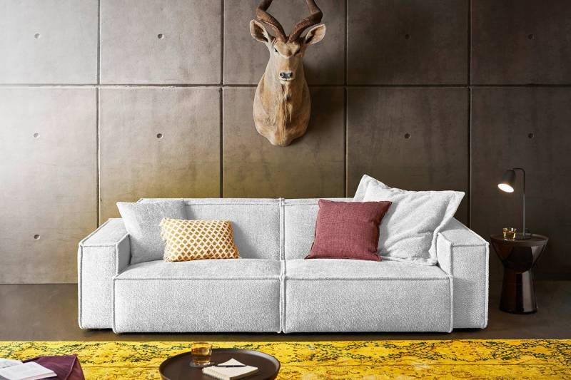 KAWOLA Sofa SAMU, Webstoff 2-Sitzer od. 3-Sitzer versch. Farben von KAWOLA