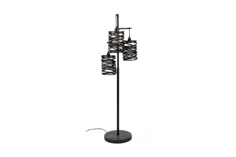 KAWOLA Stehlampe ALMAS, Metall schwarz von KAWOLA