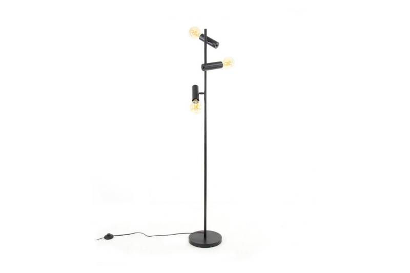KAWOLA Stehlampe HAORA, Metall schwarz von KAWOLA