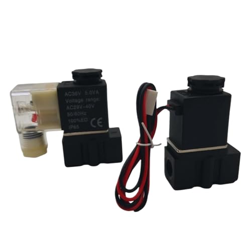2P025-06 2p025-08 G1/8 1/4 Normally Closed Plastic Solenoid curtain two-way Water dispenser solenoid valve 12V 24V 110V 220v(2p025-06,0-80_110V_LED) von KAWZLOSBK