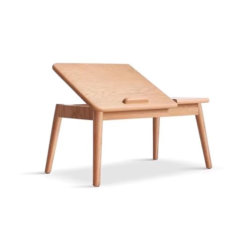 KAXLDHH Klappbarer Couchtisch, japanischer Bodentisch, Bambus-Tatami-Tisch, niedriger Teetisch zum Sitzen auf dem Boden, Esstisch für Wohnzimmer, Tatami-Teestube, Erkerfenster(Natural) von KAXLDHH