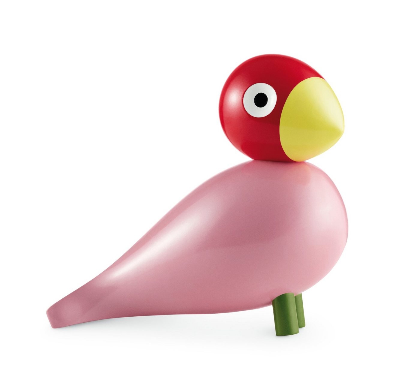 KAY BOJESEN Denmark Dekofigur Kay Bojesen Singvogel Ruth rosarot/rot von KAY BOJESEN Denmark