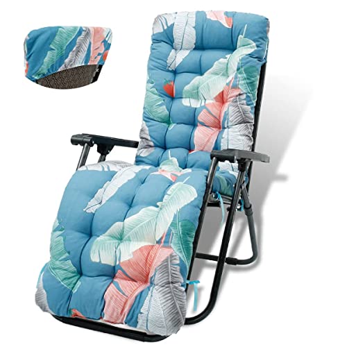 KAYBTNT Gartenliege Auflage - Extra Dicke Liegenauflage - Bequeme Sonnenliege Auflage - Deckchair Auflagen - Anti-Rutsch Liegestuhl Auflage für Outdoor Terrasse (170 x 53 x 8 cm),American Style von KAYBTNT