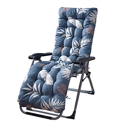 KAYBTNT Gartenliege Auflage - Extra Dicke Liegenauflage - Bequeme Sonnenliege Auflage - Deckchair Auflagen - Anti-Rutsch Liegestuhl Auflage für Outdoor Terrasse (170 x 53 x 8 cm),Leaf von KAYBTNT