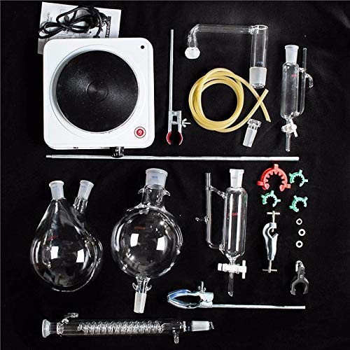 500ml Chemie Labor Glaswaren Kit Ätherisches Öl Familie Destillation seinheit lab Glas Kit Wissenschaftliches Experiment Gerät 12pcs Set Mit Heizung 500ml Chemie Labor Glaswaren Kit Ätherisches Öl Familie Destillation seinheit lab Glas Kit Wissenschaftliches Experiment Gerät 12pcs Set Mit Heizung von KAYLA-lan