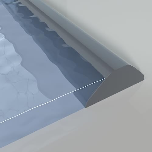 100cm Schwallschutzleiste Dusche Silikon Wasserstopper Selbstklebend,Wasserbarriere Schwallschutz Duschschwelle Spritzschutz,Begehbare Dusche Wassersperre Schwallleiste Wasserdamm für Bad Küche grau 100cm Schwallschutzleiste Dusche Silikon Wasserstopper Selbstklebend,Wasserbarriere Schwallschutz Duschschwelle Spritzschutz,Begehbare Dusche Wassersperre Schwallleiste Wasserdamm für Bad Küche grau von KAYLEINSTER