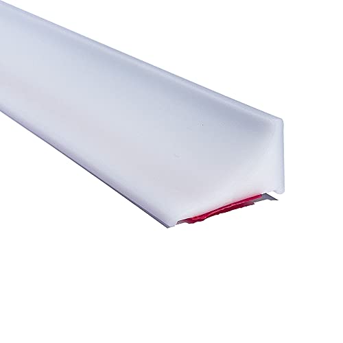 100cm Schwallschutzleiste Dusche Silikon Wasserstopper Selbstklebend,Wasserbarriere Schwallschutz Duschschwelle Spritzschutz,Begehbare Dusche Wassersperre Schwallleiste Wasserdamm für Bad Küche weiß 100cm Schwallschutzleiste Dusche Silikon Wasserstopper Selbstklebend,Wasserbarriere Schwallschutz Duschschwelle Spritzschutz,Begehbare Dusche Wassersperre Schwallleiste Wasserdamm für Bad Küche weiß von KAYLEINSTER
