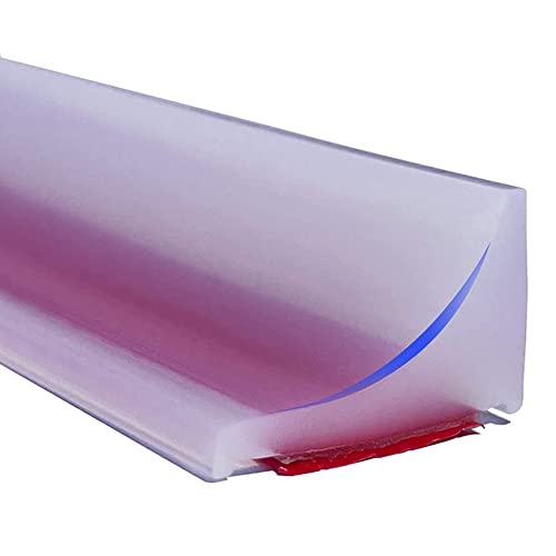 KAYLEINSTER 100cm Schwallschutzleiste Dusche Silikon Wasserstopper Selbstklebend,Wasserbarriere Schwallschutz Duschschwelle Spritzschutz,Begehbare Dusche Wassersperre Schwallleiste Wasserdamm für Bad KAYLEINSTER 100cm Schwallschutzleiste Dusche Silikon Wasserstopper Selbstklebend,Wasserbarriere Schwallschutz Duschschwelle Spritzschutz,Begehbare Dusche Wassersperre Schwallleiste Wasserdamm für Bad von KAYLEINSTER