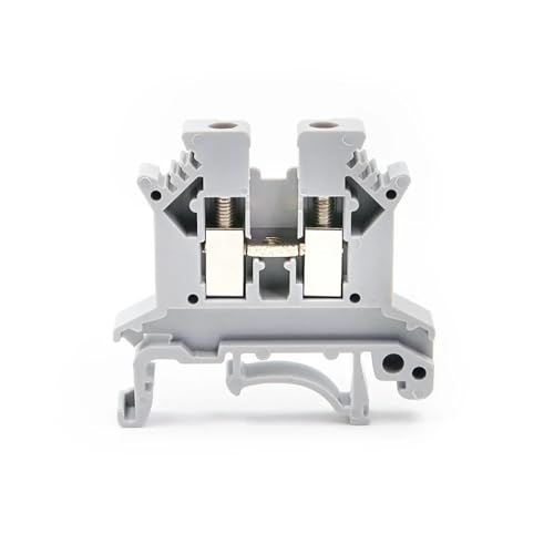 10 Stücke UK 2.5B DIN Rail Terminal Block Hochspannung Flammhemmende Schraube Verbindung Elektrische Draht Leiter(UK-2.5B-GRAY) von KAYPBWQMG