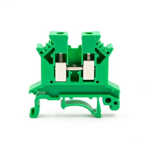 10 Stücke UK 2.5B DIN Rail Terminal Block Hochspannung Flammhemmende Schraube Verbindung Elektrische Draht Leiter(UK-2.5B-GREEN) von KAYPBWQMG