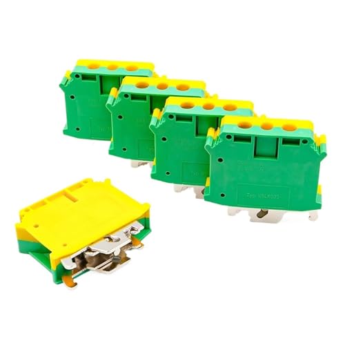 10Pcs USLKG 35 DIN Rail Terminal Block Erdung Heavy Duty 500V 125A Schraube Verbindung Leiter 10Pcs USLKG 35 DIN Rail Terminal Block Erdung Heavy Duty 500V 125A Schraube Verbindung Leiter von KAYPBWQMG