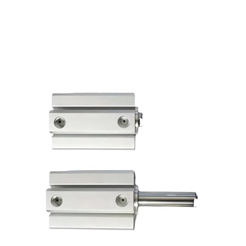 1PCS SDA63/80/100mm Bohrung Kompakte Dünne Luft Zylinder 5-100mm Hub Double Action aluminium Pneumatikzylinder(Stroke 100mm,BORE 63mm) von KAYPBWQMG