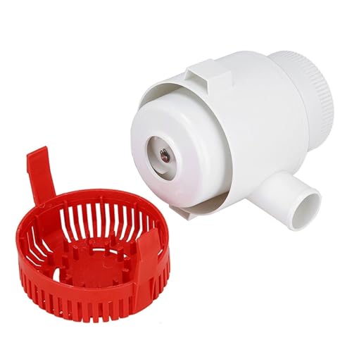 5M Lift Bilgenpumpe 12V 24 Volt Elektrische Wasserpumpe for Boote Wasserflugzeuge Wohnmobile Hausboote 3500GPH 3700GPH(3500GPH,24V) von KAYPBWQMG