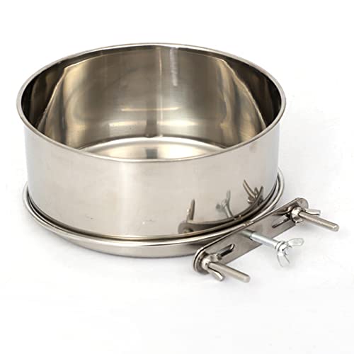 KAYSENSUK Edelstahl Hundenäpfe Feederfutter Wassertränke Hängenden Futterspender Futternapf Näpfe,Tränken & Zubehör für Katzen Kaninchen Vogel Wellensittich Hamster Hunde Große Mittlere Kleine Käfig KAYSENSUK Edelstahl Hundenäpfe Feederfutter Wassertränke Hängenden Futterspender Futternapf Näpfe,Tränken & Zubehör für Katzen Kaninchen Vogel Wellensittich Hamster Hunde Große Mittlere Kleine Käfig von KAYSENSUK