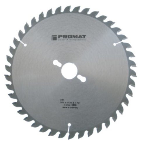 PROMAT 814920 Kreissägeblatt HM W 42Z. D.250mm B.3,2mm PROMAT Bohrung 30mm PROMAT 814920 Kreissägeblatt HM W 42Z. D.250mm B.3,2mm PROMAT Bohrung 30mm von Kayser
