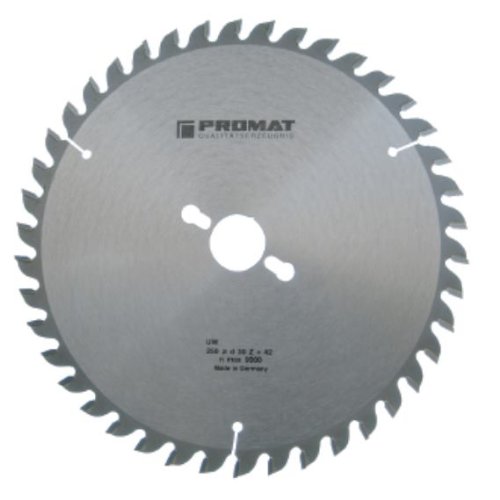 PROMAT 814920 Kreissägeblatt HM W 42Z. D.250mm B.3,2mm PROMAT Bohrung 30mm von Kayser