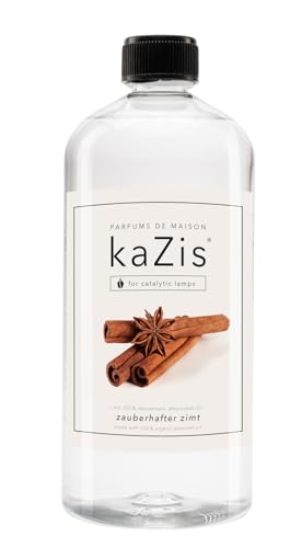 KAZIS® I Zauberhafter Zimt I Für alle katalytischen Lampen I 1 Liter I 1000 ml I Raum-Duft von KAZIS
