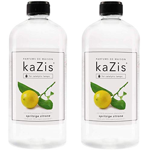 KAZIS® I Duft-Set Zitrone I Für alle katalytischen Lampen I 2 x1 Liter KAZIS® I Duft-Set Zitrone I Für alle katalytischen Lampen I 2 x1 Liter von KAZIS