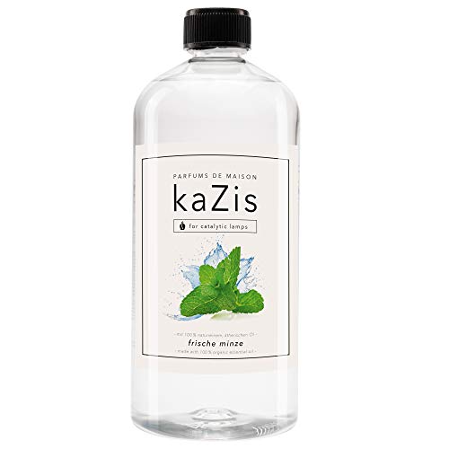 KAZIS® Frische Minze I 1 Liter I Für Jede katalytische Lampe I Raum-Duft I 1000 ml von KAZIS