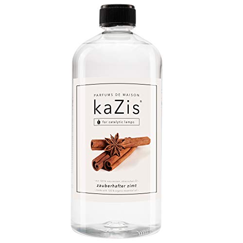 KAZIS® I Zauberhafter Zimt I Für alle katalytischen Lampen I 1 Liter I 1000 ml I Raum-Duft von KAZIS