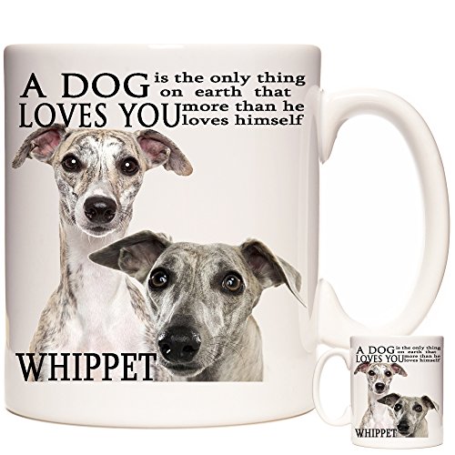 Whippet Mug A Dog Loves You Whippet Coffee Mug 311.8 g Ceramic Mug Whippet Gift for Whippet Owners Whippet Owner Gift Whippet Mug A Dog Loves You Whippet Coffee Mug 311.8 g Ceramic Mug Whippet Gift for Whippet Owners Whippet Owner Gift von KAZMUGZ