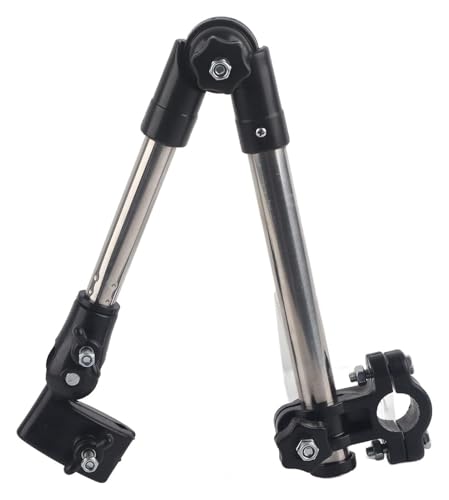 Fahrrad-Regenschirmhalter, 360° verstellbarer Schirm-Stretch-Halter, Edelstahl-Regenschirmhalter for den Außenbereich von KAnduo