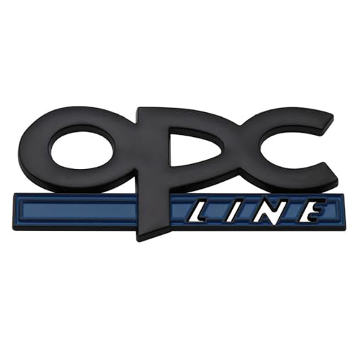KAnduo Auto Frontgrill Kofferraumaufkleber Embleme kompatibel mit für Opel Astra H J D Zafira Antara Corsa E Combo Meriva Insignia R Aglia Mokka X OPC Line,Trunk-D von KAnduo