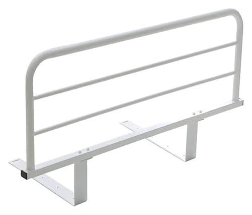 KAnduo Bettschutzgitter, Bettgitter, Faltbares Bettgitter, Sicherheitsseitenschutz for ältere Menschen, Bettgeländer for Erwachsene, Betthandläufe, bruchsichere Geländer(120cm+10cm Bracket) von KAnduo