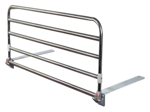 KAnduo Bettschutzgitter, Faltbares Bettgitter Sicherheitsseitenschutz for Ältere, Bettgeländer for Erwachsene Betthandläufe Bruchsichere Geländer(60 * 50cm) von KAnduo