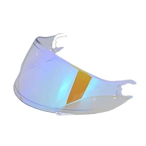 KAnduo M for Shark D Skwal D-Skwal 2 Spartan Helm Visier Volle Gesicht Ersatz Helm Objektiv Visier Zubehör Capacete Windschutzscheibe Y (Color : Revo Blue) von KAnduo