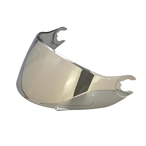 KAnduo M for Shark D Skwal D-Skwal 2 Spartan Helm Visier Volle Gesicht Ersatz Helm Objektiv Visier Zubehör Capacete Windschutzscheibe Y (Color : Revo Silver) von KAnduo