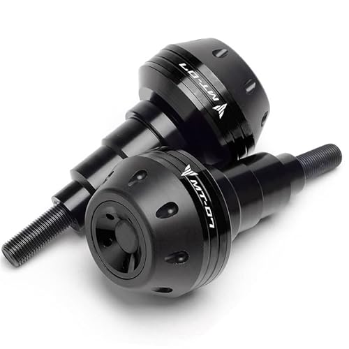 KAnduo M for Yamaha MT 07 2021 2022 Sturzpads MT-09 MT 09 2014-2020 Motorrad Aluminium Crash Falling Protector Y (Color : MT07 Black) von KAnduo