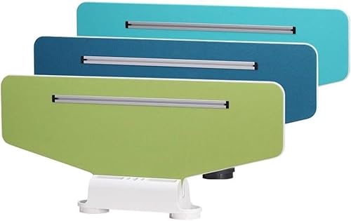 KAnduo Schreibtisch-Sichtschutzteiler, Akustische Trennwand for den Schreibtisch, reduziert Lärm und visuelle Ablenkungen for Heimbüros, Bibliotheken, Klassenzimmer(Grigio,30X120X0.5CM) von KAnduo