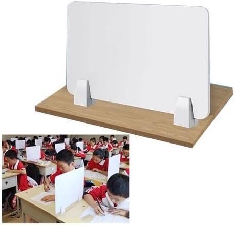 KAnduo Schreibtisch-Sichtschutzteiler, freistehendes akustisches Geräuschreduzierungspanel, for schalldichte Tischteiler, Klassenzimmer, Desktop-Büro(60X40cm) von KAnduo