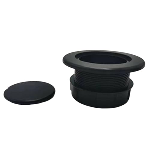 Schwarze Gartentisch-Regenschirmstangen-Ringabdeckung for Sonnenschirmmöbel im Freien mit 2-Zoll-Loch(1pcs) von KAnduo