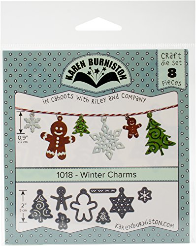 KB Riley 1018 Karen Burniston Stanzschablonen Winter Charms von KB Riley